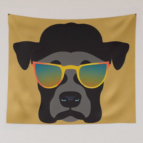 Item preview, Cool dog with sunglasses designed and sold by MAV-Arts.