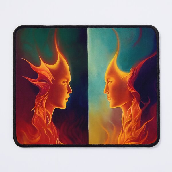Item preview, 6 - Ethereal Twin Flames designed and sold by StarbuckLight.