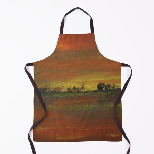 Item preview, Dark sunset reflecting over water designed and sold by WorldOfWendyArt.