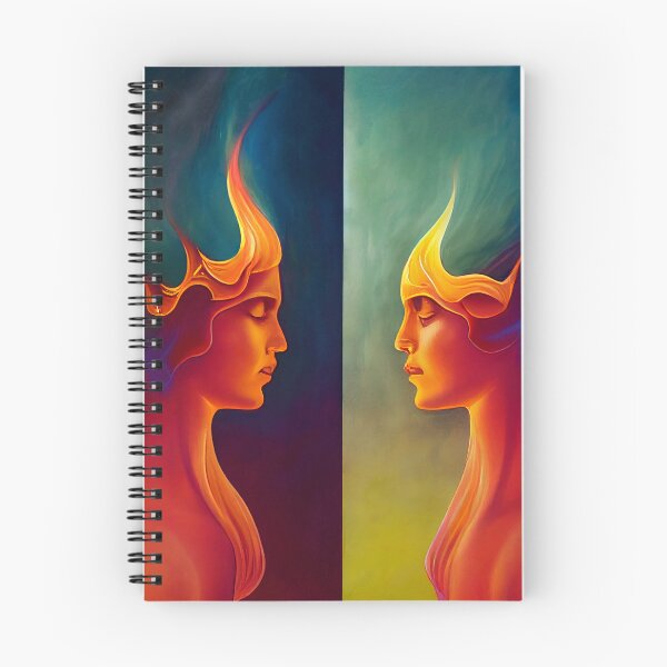 Item preview, 7 - Ethereal Twin Flames designed and sold by StarbuckLight.