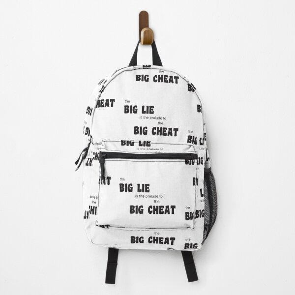 Item preview, The big lie is a prelude to the big cheat designed and sold by Politics-Corner.