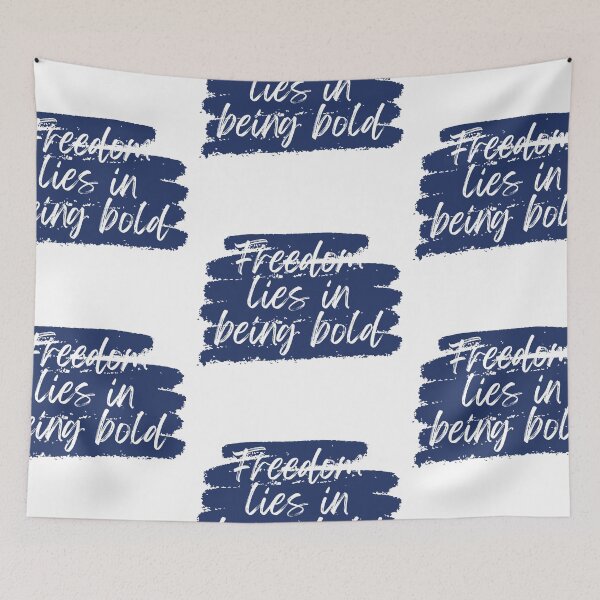 Item preview, La libertad se basa en ser atrevido designed and sold by CakmakShop.