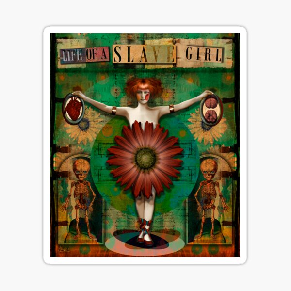 "Daisy Woman (Life of a Slave Girl)" Pegatina