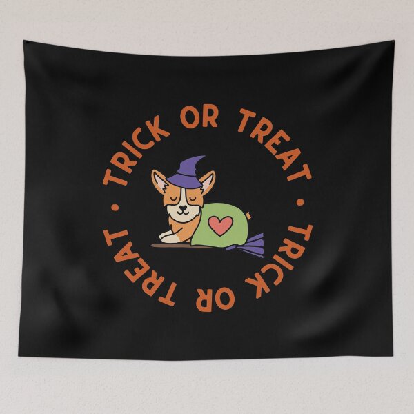 Item preview, Corgi halloween. trick or treat designed and sold by T-Look.