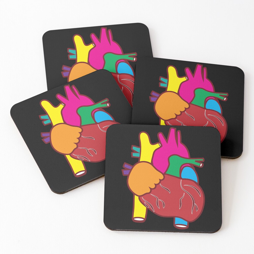 Item preview, Coasters (Set of 4) designed and sold by CreativeContour.