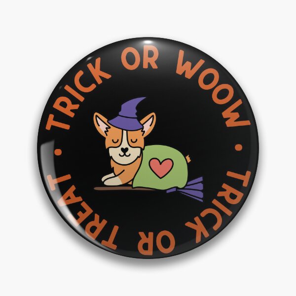 Item preview, Corgi halloween. trick or WOOW designed and sold by T-Look.
