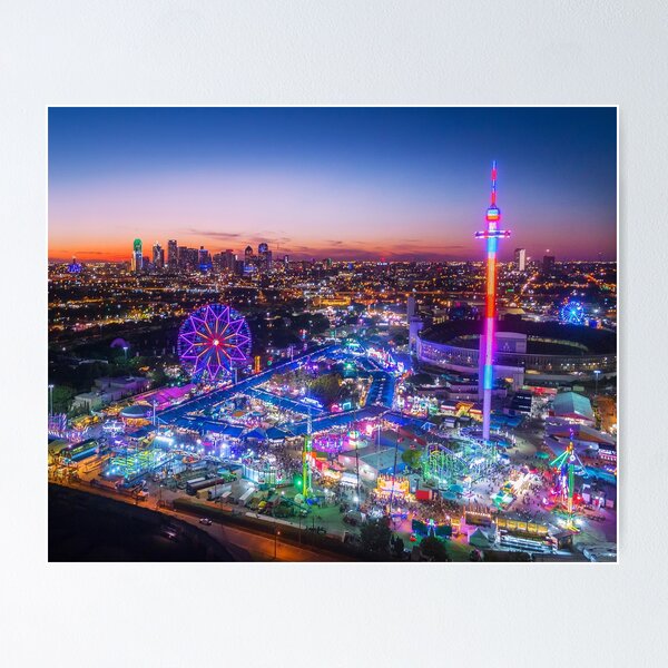 Item preview, Texas State Fair From Above designed and sold by josephhaubert.