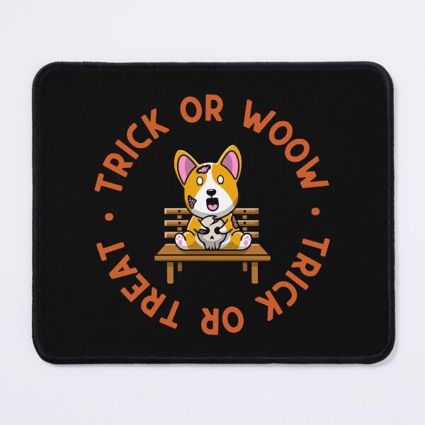 Item preview, Copy of Corgi halloween. trick or WOOW meme designed and sold by T-Look.