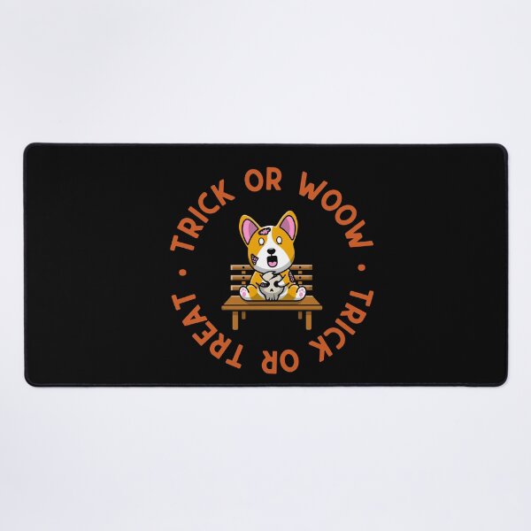 Item preview, Copy of Corgi halloween. trick or WOOW meme designed and sold by T-Look.