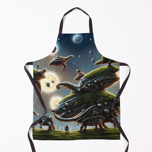 Item preview,  Battlesnail fleet preparing to leave and adorning itself with vegetation  designed and sold by BrachiaST.