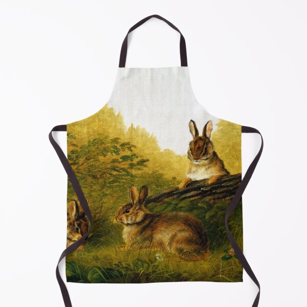 Item preview, Rabbits on a Log Arthur Fitzwilliam Tait designed and sold by MinCockT.
