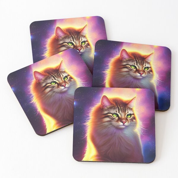 Item preview, Purple Majestic Space Cat  designed and sold by Only The Rad.