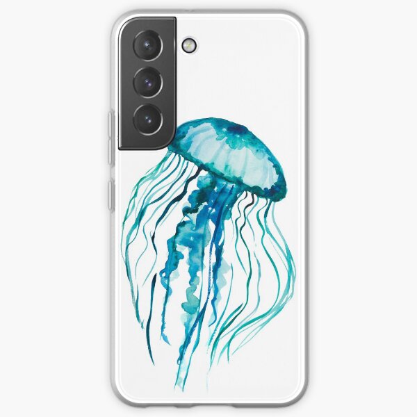 Watercolor Jellyfish Samsung Galaxy Soft Case