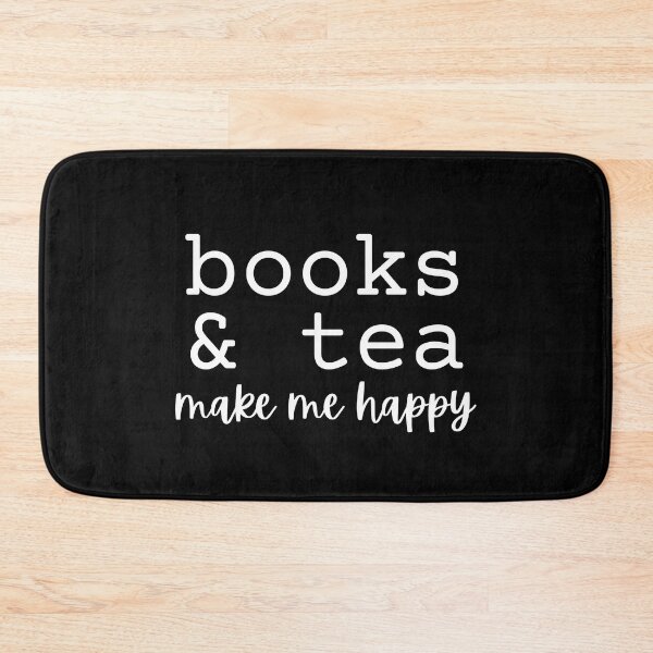 Item preview, books & tea make me happy designed and sold by venomouspixie.