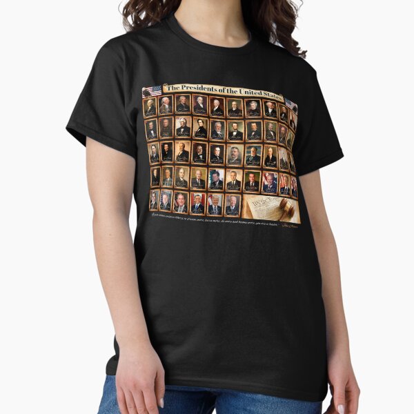 Item preview, Presidents of the United States of America Horizontal in Full Color  designed and sold by Examine the Past.