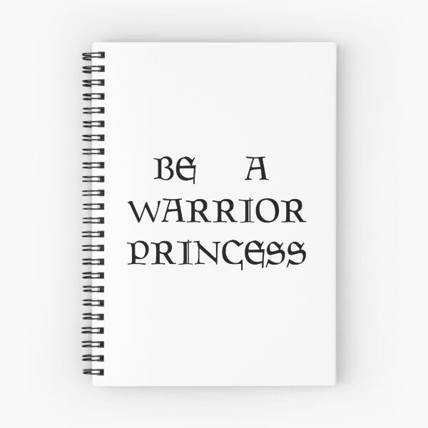 Item preview, BE A WARRIOR PRINCESS designed and sold by Alice Monber’s LETTERING.