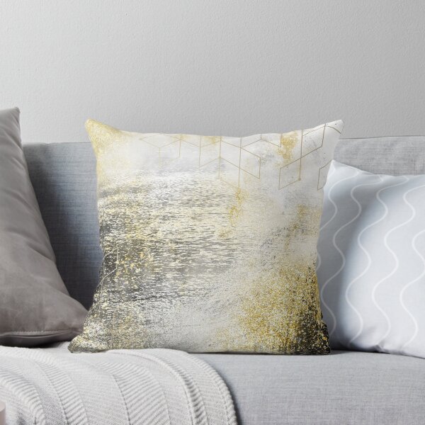 You're A Moment Covered In Gold Throw Pillow