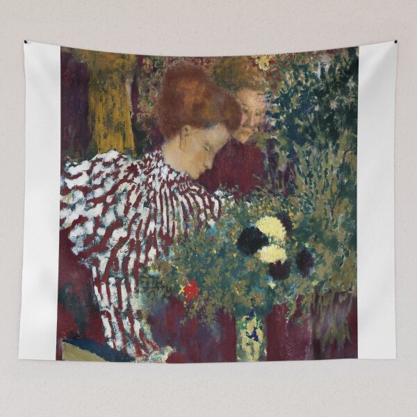 Item preview, Woman in a Striped Dress Édouard Vuillard designed and sold by MinCockT.