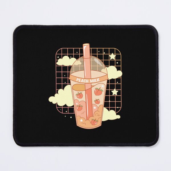 Item preview, Peach milk Soft Drink Boba Cups aesthetic VAPORWAVE harajuku designed and sold by liethapirajir.