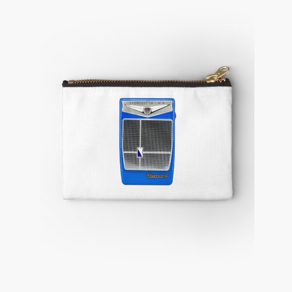 Item preview, Vintage Tiny Blue Fleetwood Transistor Radio designed and sold by vintage-designs.