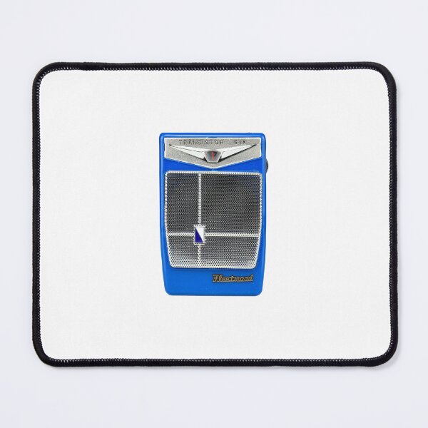 Item preview, Vintage Tiny Blue Fleetwood Transistor Radio designed and sold by vintage-designs.