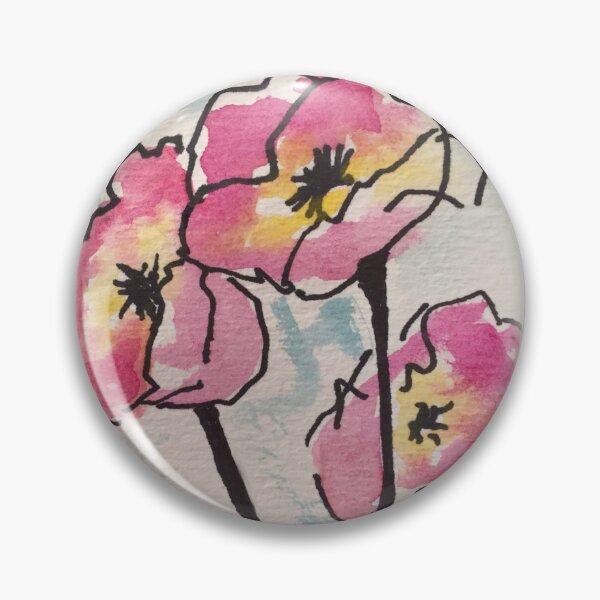 Item preview, Red and Yellow Flowers designed and sold by designs-by-ann.