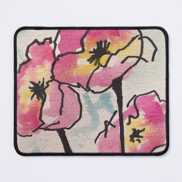Item preview, Red and Yellow Flowers designed and sold by designs-by-ann.