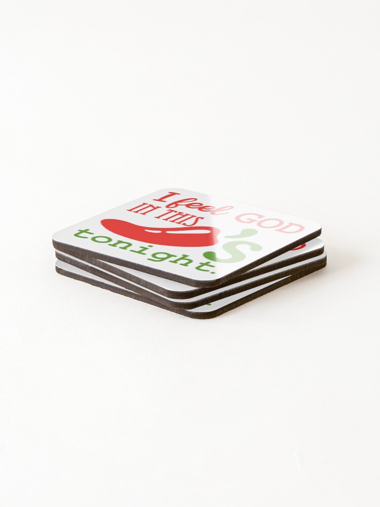 Alternate view of I feel God... Coasters (Set of 4)