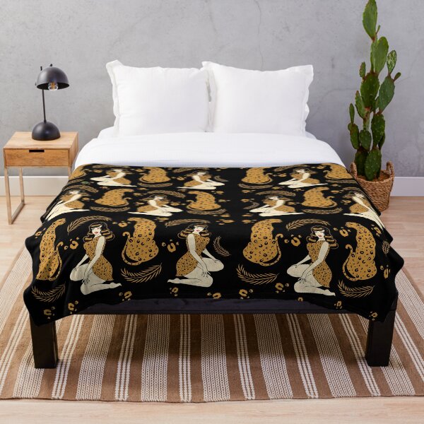 Item preview, BLACK Jungle Bettie-Gold  designed and sold by Theartofvoncrow.