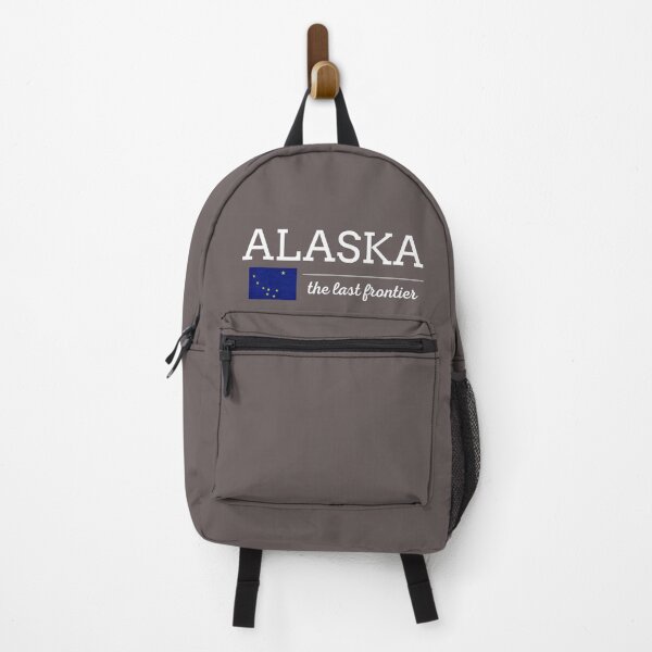 Item preview, ALASKA State with Flag designed and sold by philevera.
