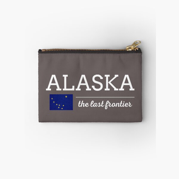 Item preview, ALASKA State with Flag designed and sold by philevera.