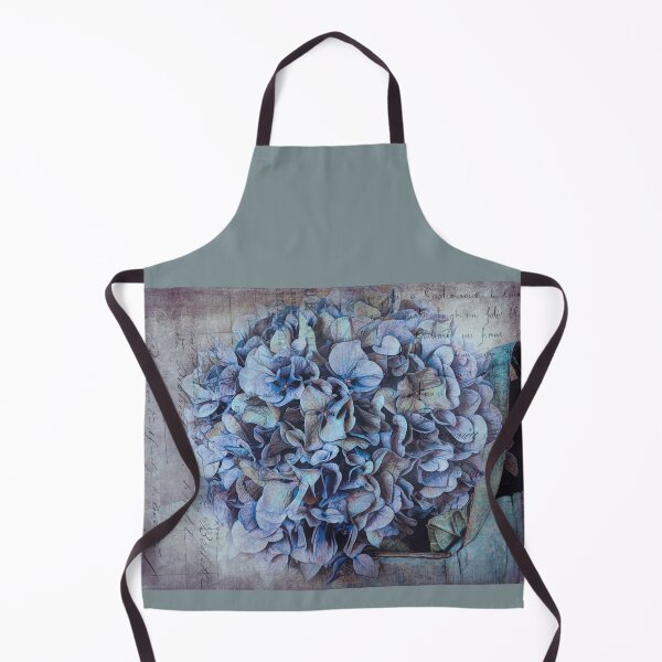 Item preview, Vintage Postcard Blue Hydrangea designed and sold by Maria Angelica Maira.