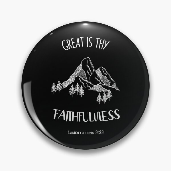 Item preview, Christian Quotes - Bible Verse - Great is Thy Faithfulness designed and sold by MyArt23.