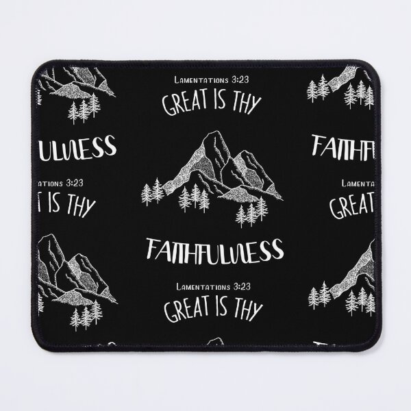 Item preview, Christian Quotes - Bible Verse - Great is Thy Faithfulness designed and sold by MyArt23.