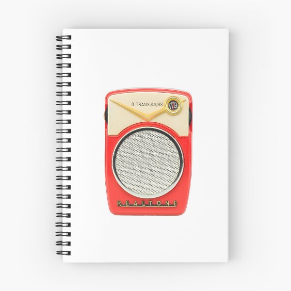 Item preview, Vintage Tiny Red Realtone Pocket Transistor Radio designed and sold by vintage-designs.