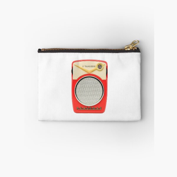Item preview, Vintage Tiny Red Realtone Pocket Transistor Radio designed and sold by vintage-designs.