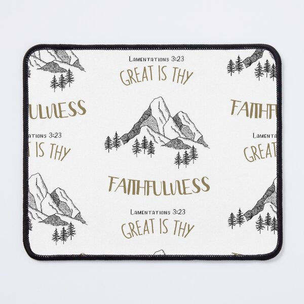 Item preview, Christian Quotes - Bible Verse - Great is Thy Faithfulness designed and sold by MyArt23.
