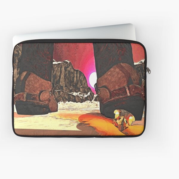 Blazing Uncanny Trails Laptop Sleeve
