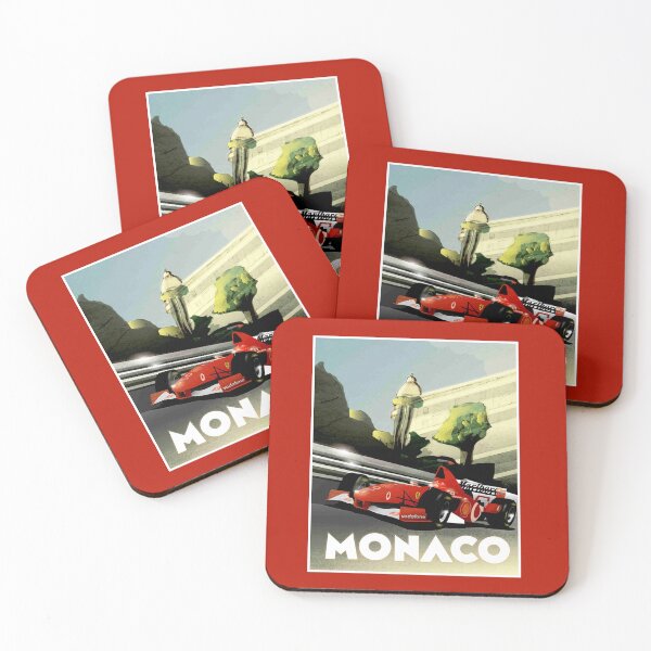 Item preview, MONACO AUTOMOBILE RACE : Grand Prix Advertising Print designed and sold by posterbobs.