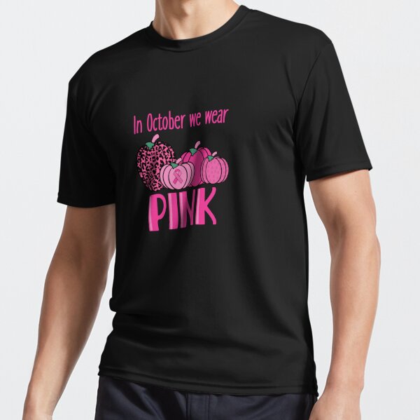 Pumpkin Dallas Cowboys In October We Wear Pink Breast Cancer Awareness T- Shirt - TeeNavi