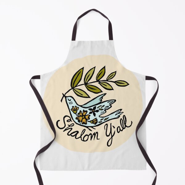 Item preview, Handcarved Linocut Shalom Y’all Peace Dove Olive Branch designed and sold by RDevane.
