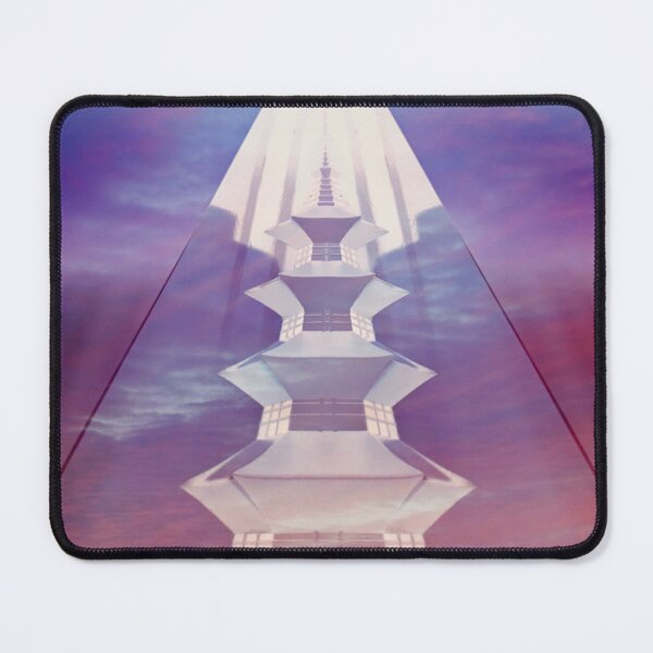 Item preview, Glass Temple 2 (scarlet sky) designed and sold by DavidJHuggins81.