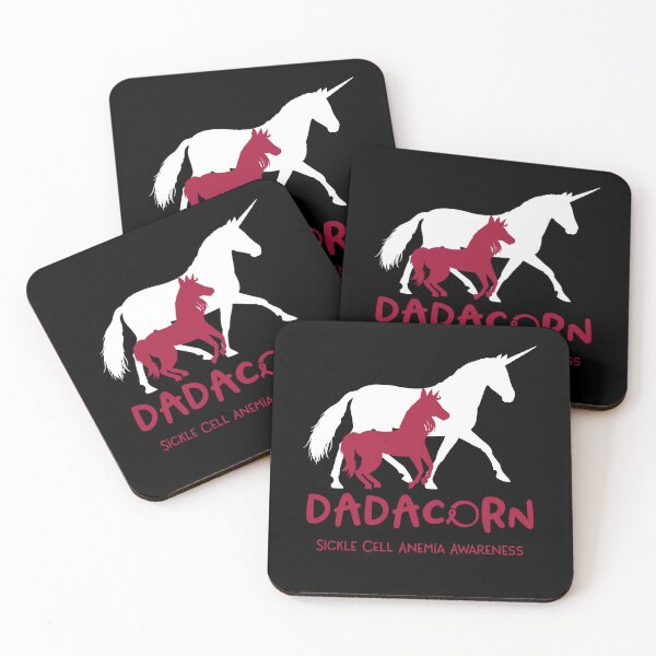 Item preview, Sickle Cell Anemia Awareness Dad Unicorn Dadacorn Support Sickle Cell Anemia Warrior  designed and sold by RunningShop.