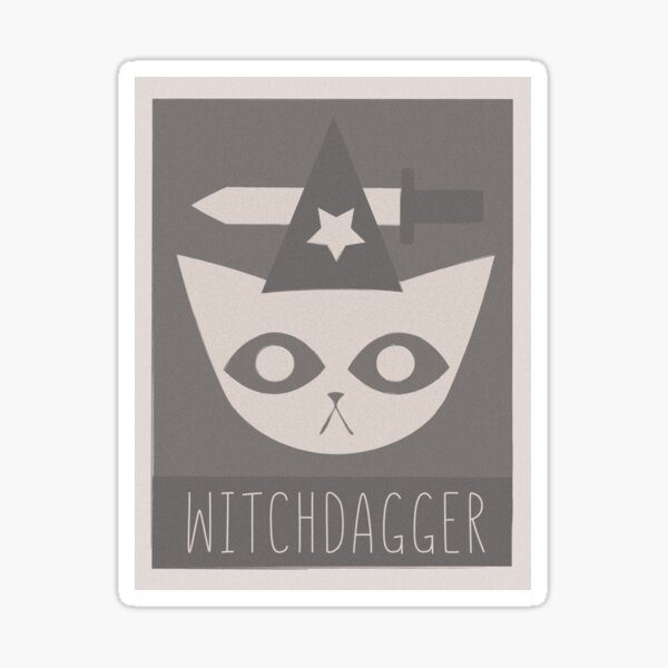 Item preview, "WITCHDAGGER" - Night in the Woods print v.2 designed and sold by beaucoupspookoo.