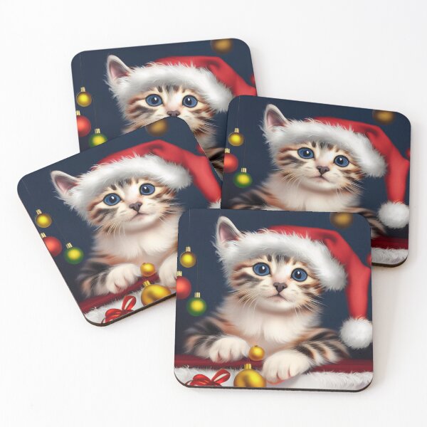 Item preview, Christmas Kitten - Perfect For Animal Lovers designed and sold by ChristmaSpecial.