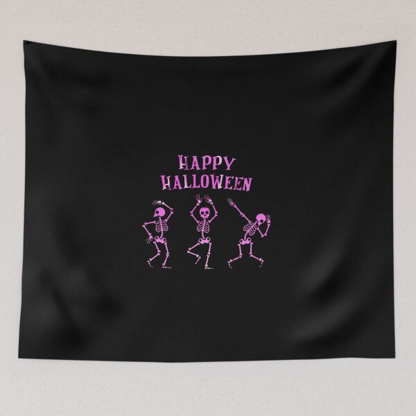 Item preview, Dancing Skeletons Happy Halloween designed and sold by FirnandArt.