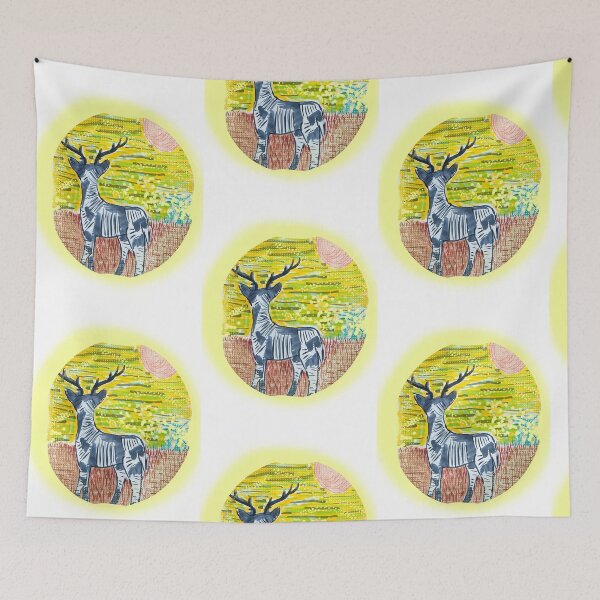 Item preview, Sunset Okapi designed and sold by HeartonSleeves.