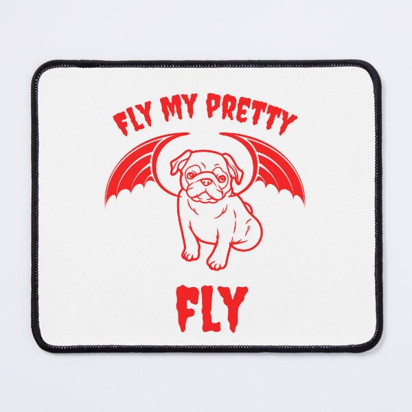 Item preview, Fly My Pretty Pug Fly designed and sold by MtValleyDesign.