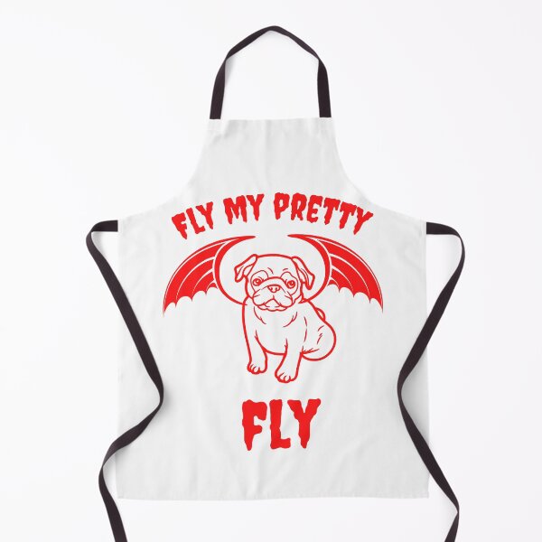 Item preview, Fly My Pretty Pug Fly designed and sold by MtValleyDesign.