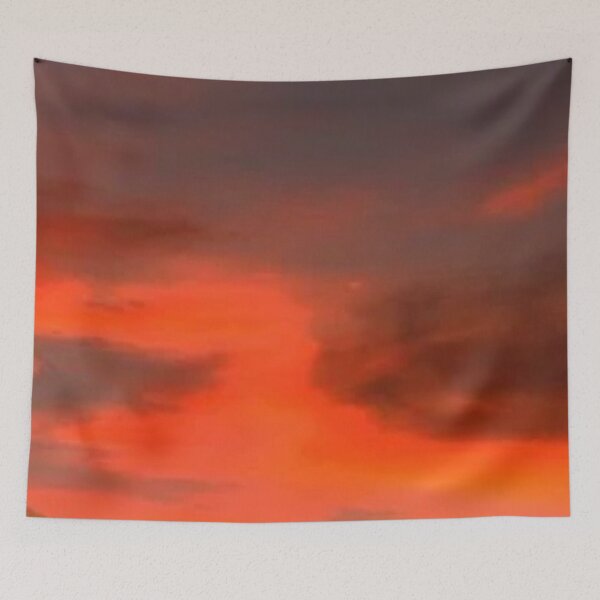 Item preview, Red dark clouds on Friday evening  designed and sold by Durgaa D.